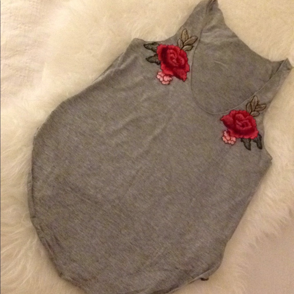 Flirty & Girly Embroided Tank! - Picture 8 of 8